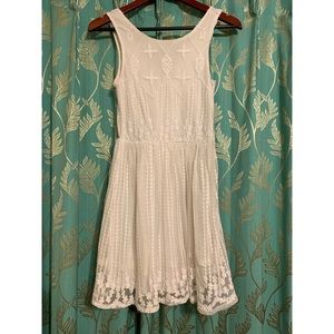 White dress